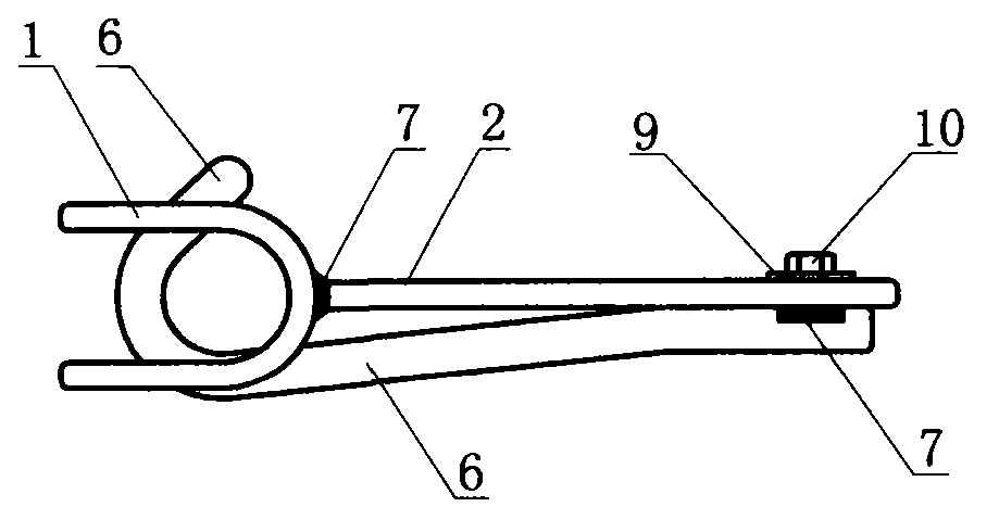 Composite insulator lifting frame