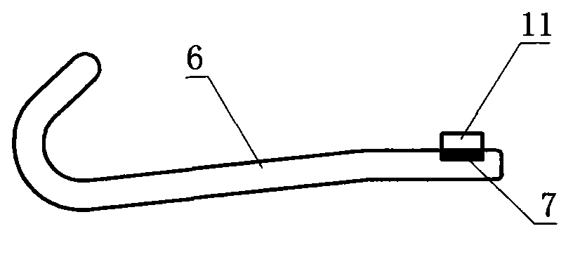 Composite insulator lifting frame