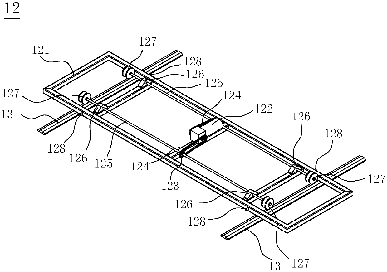 Automatic mobile express cabinet, automatic mobile express cabinet system and control method