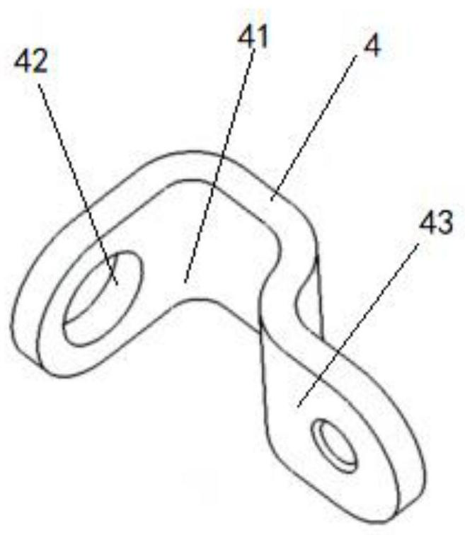 Actuator connecting mechanism, bypass supercharger and vehicle