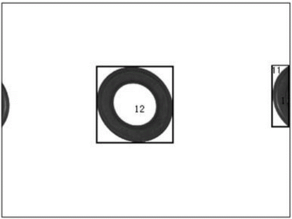 Method for detecting defects of bearing sealing element based on vision