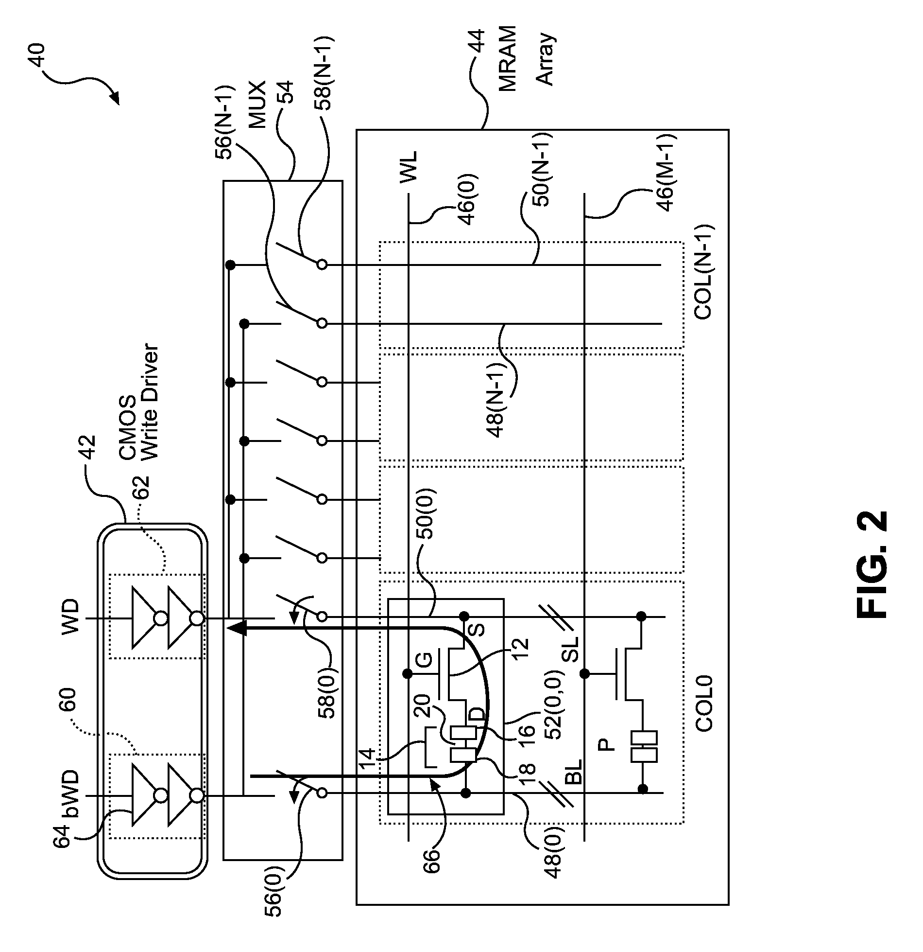 Write driver circuits for resistive random access memory (RAM) arrays