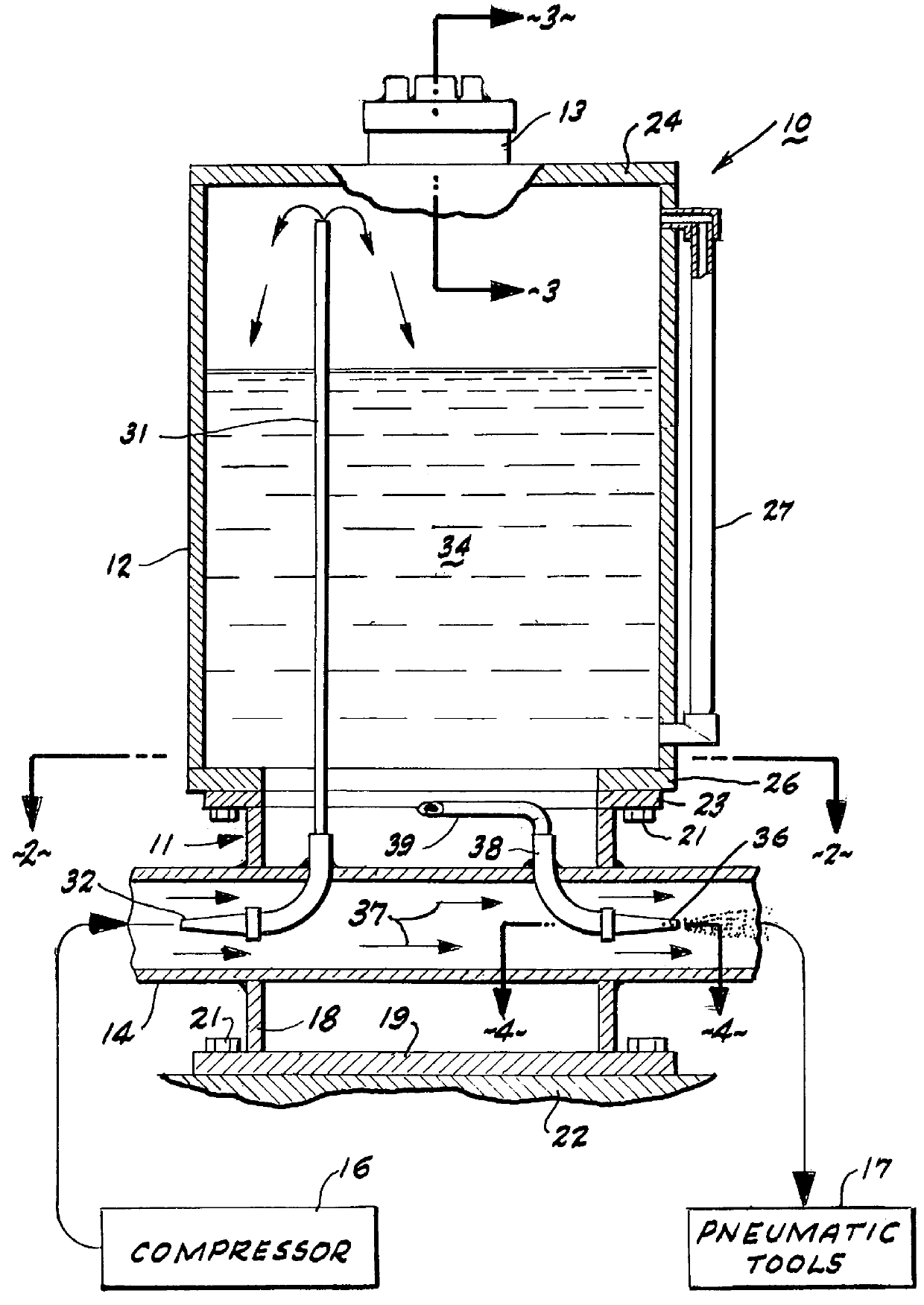 Air line oiler