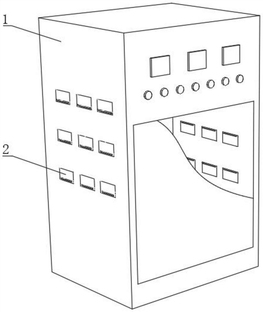Self-pressure dehumidification type power distribution cabinet