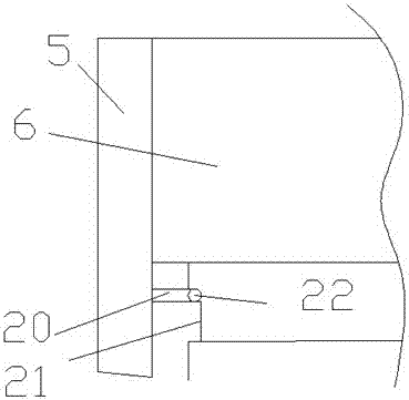 Stable climbing device installed in rock climbing equipment