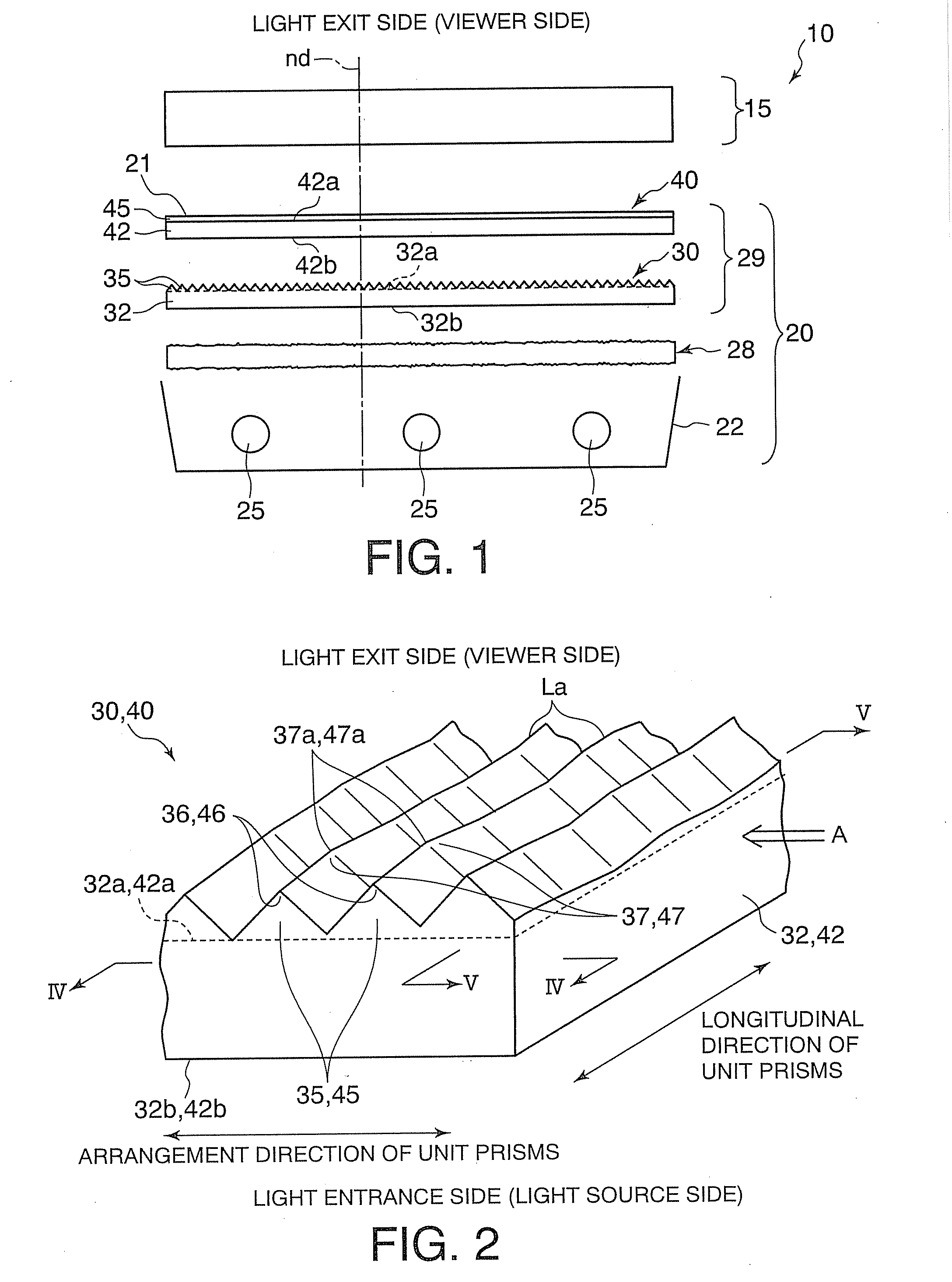 Optical sheet, surface light source device, transmission type display device, light emitting device, mold and mold production method