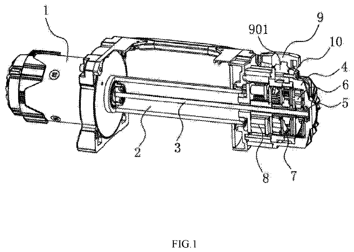 Double-speed electric winch and operating method thereof