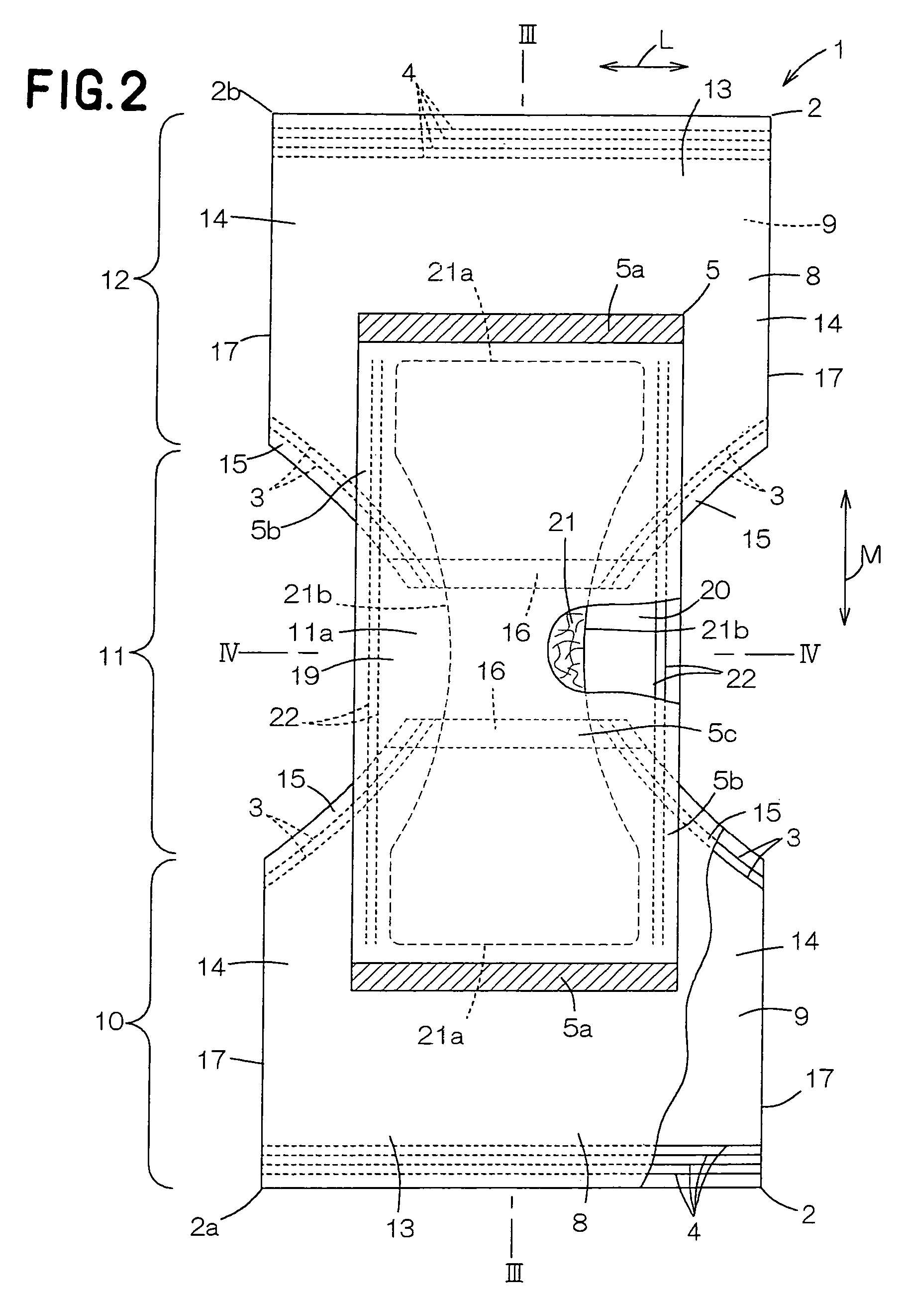 Pants-type disposable wearing article