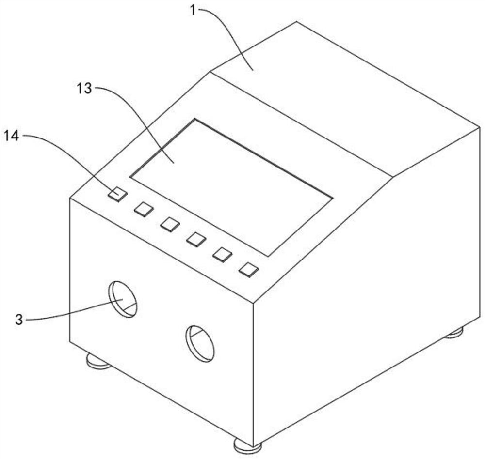 Automatic wearing device for disposable gloves