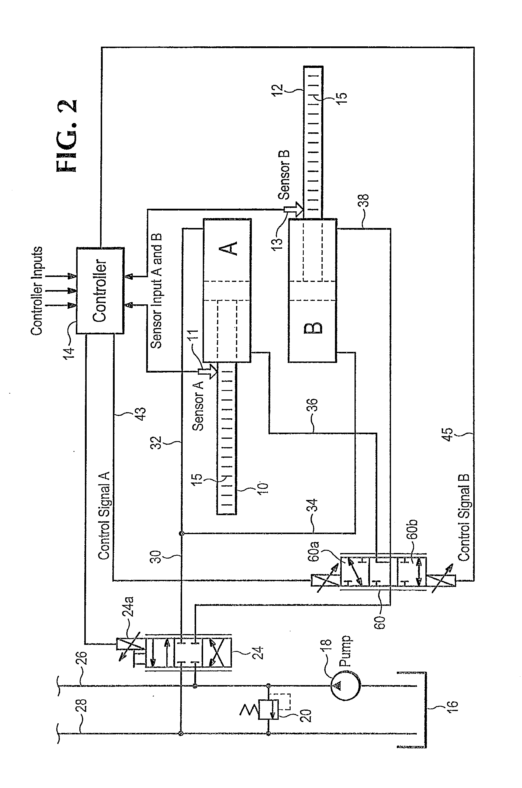 Fluid power control system for mobile load handling equipment