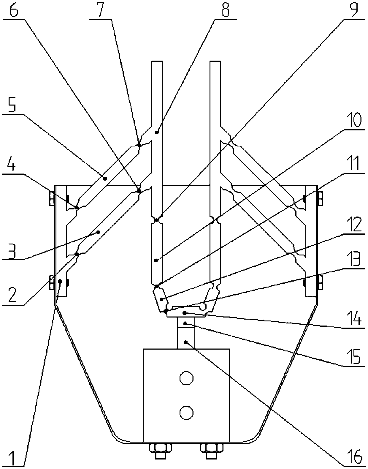 A translational robot flexible gripper