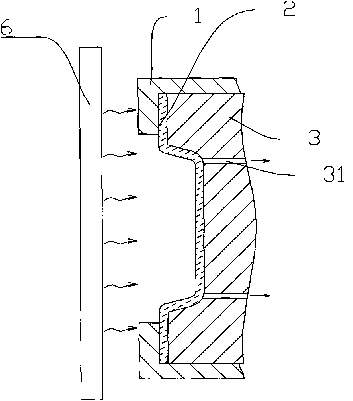 In-mould decorating injection moulding method and mould