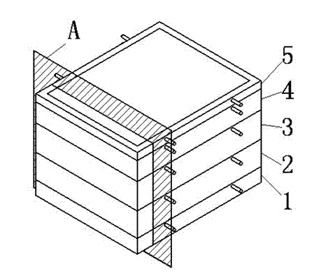 Casting method of girder having thin-walled cylinder and casting mold