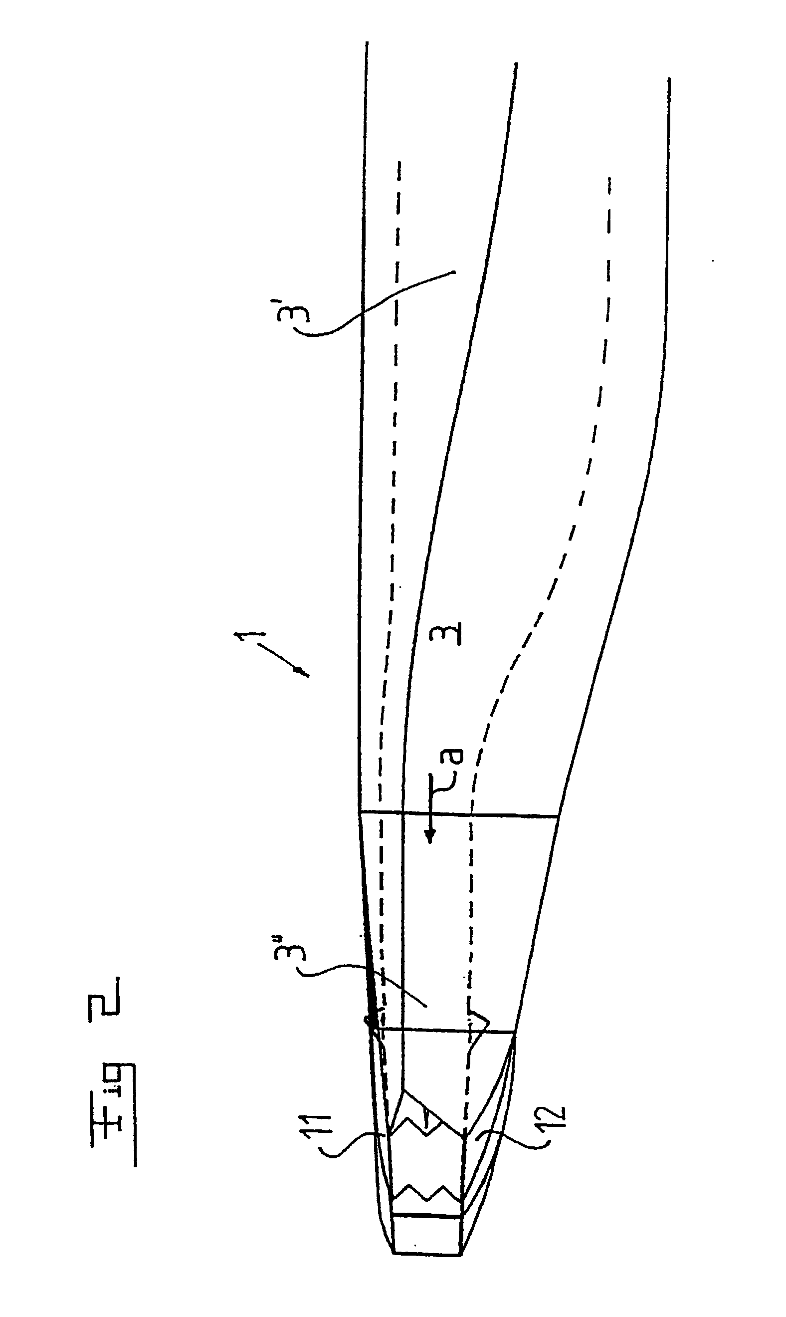Outlet device for a jet engine