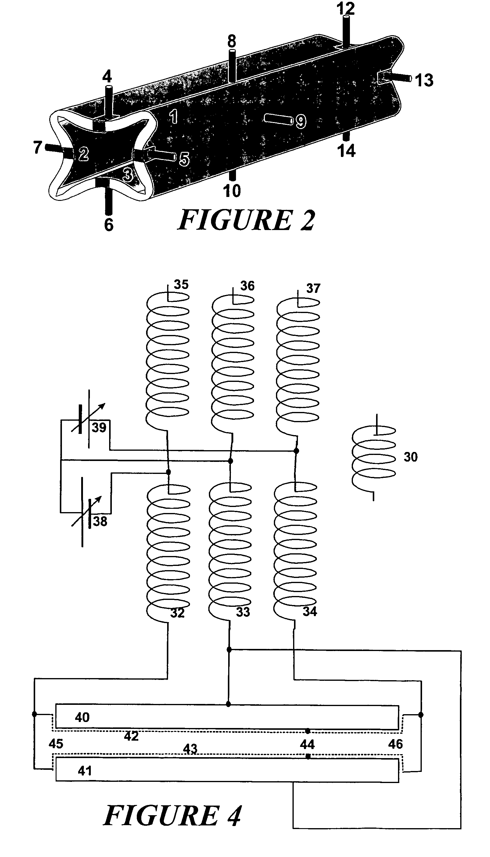 RF quadrupole systems with potential gradients