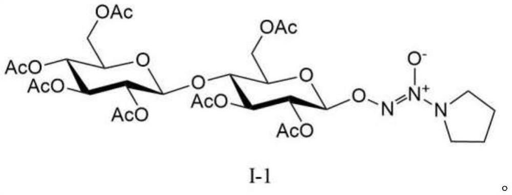 Compound, nitric oxide donor prodrug compound as well as preparation method and application of compound and nitric oxide donor prodrug compound