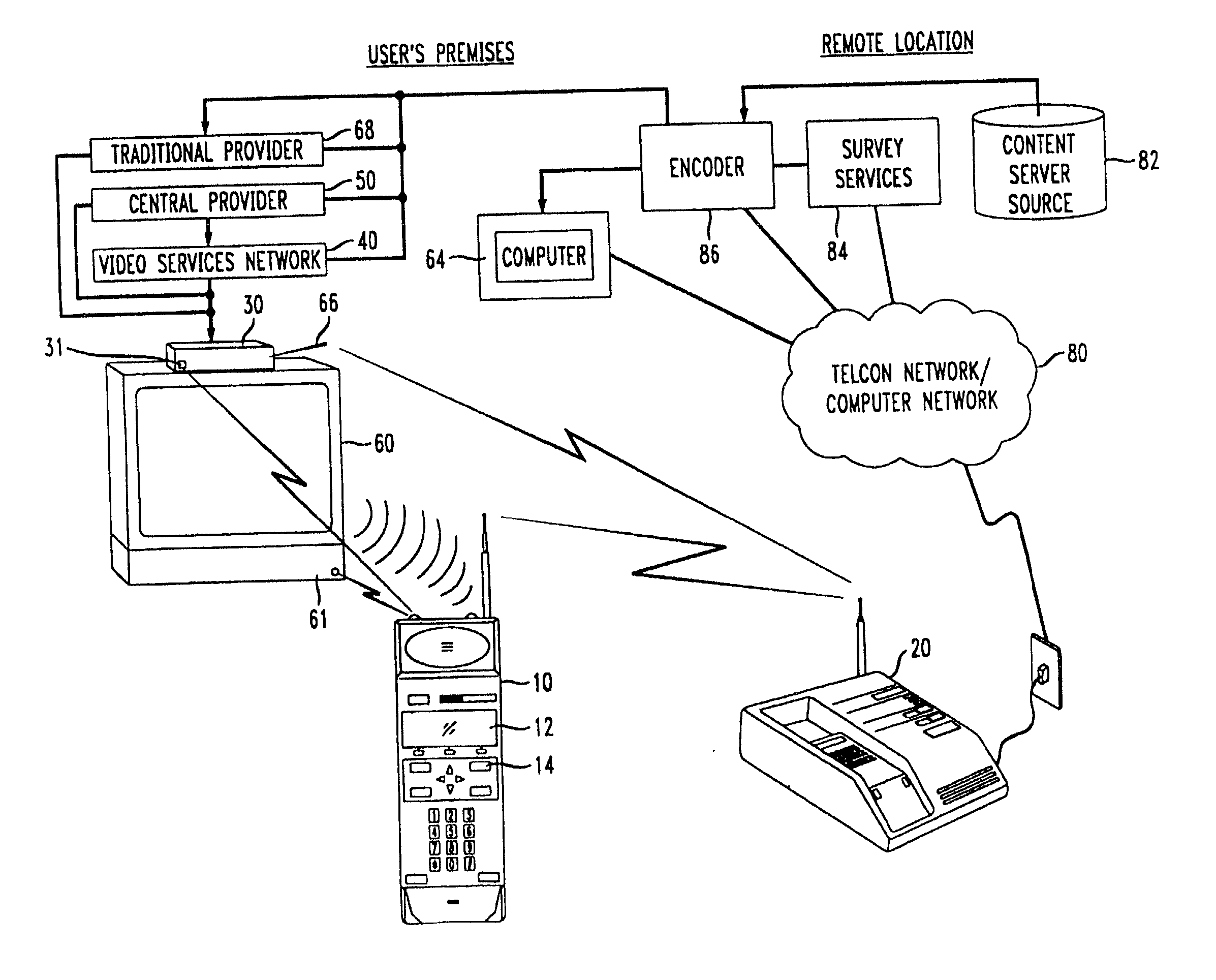 System and method for obtaining real time survey information for media programming using input device