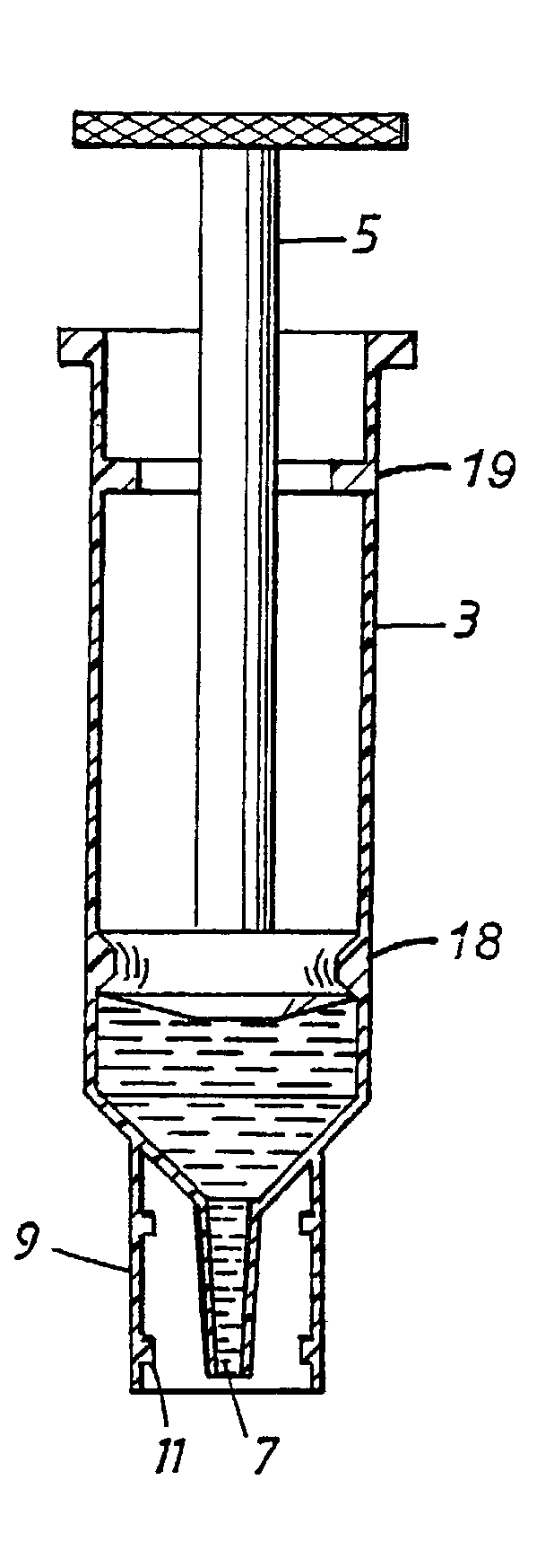 Method and device for the handling of samples and reagents