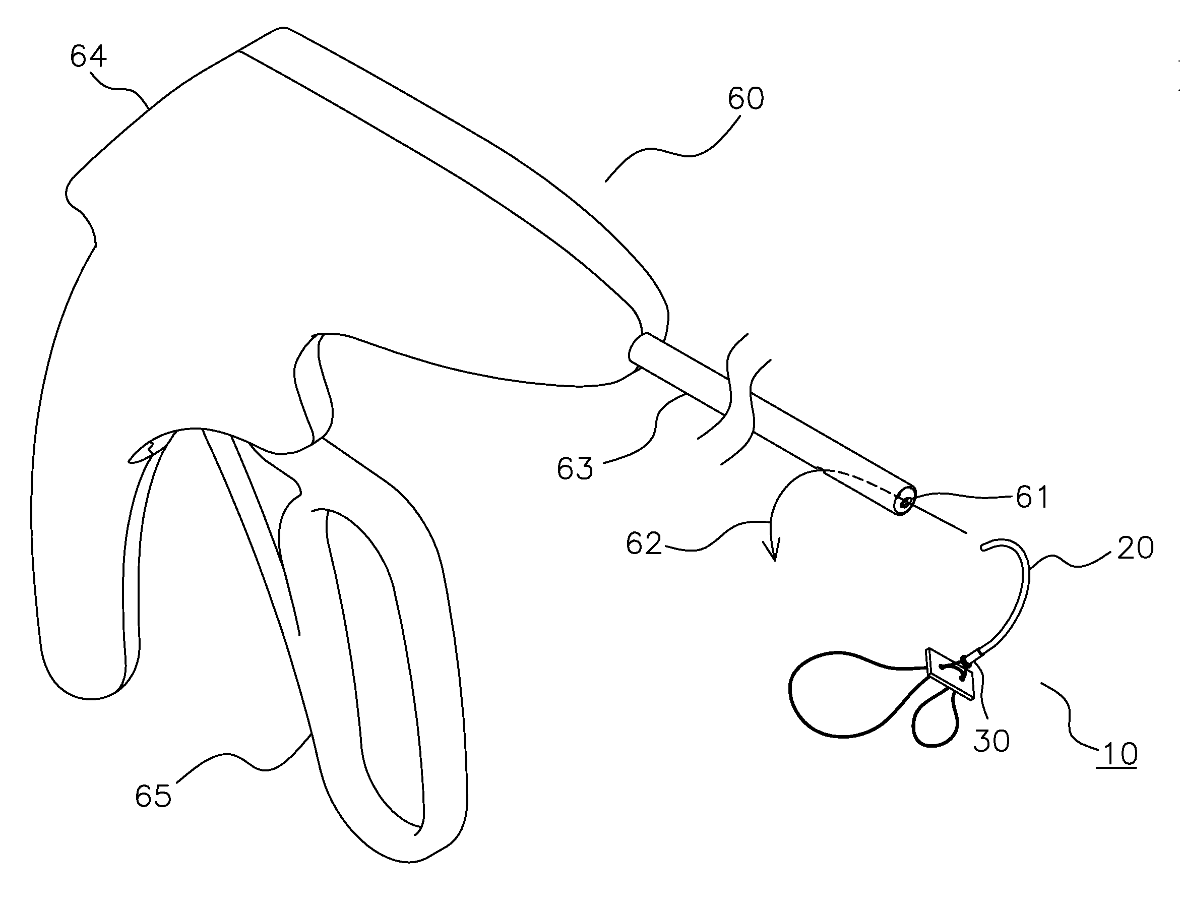 Multiple loop device for passing suture tails through a surgical pledget