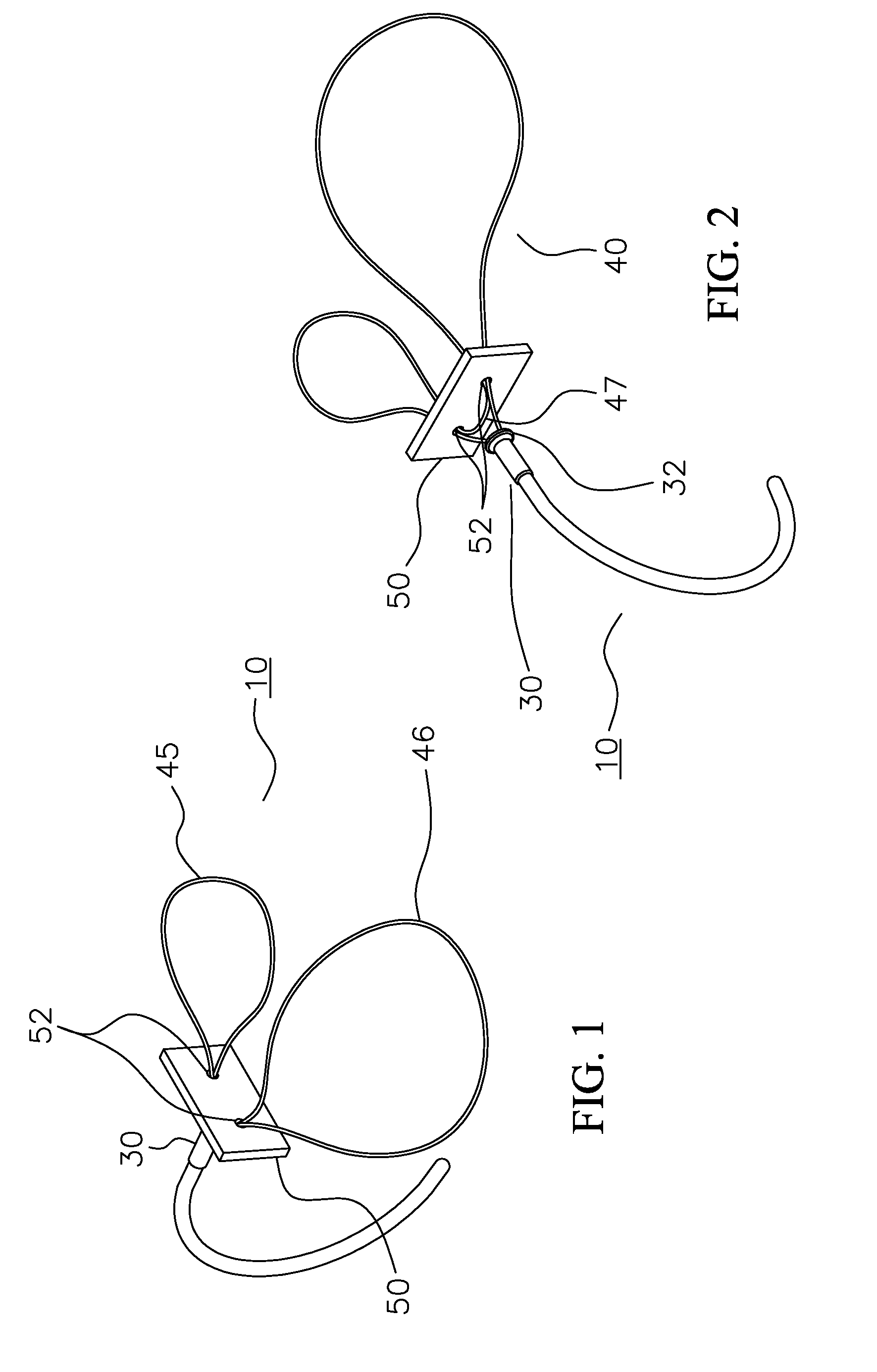 Multiple loop device for passing suture tails through a surgical pledget