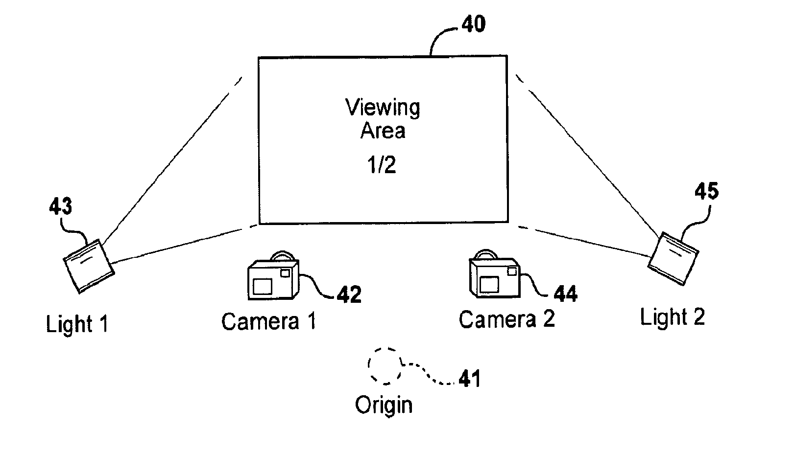Object location and movement detection system and method