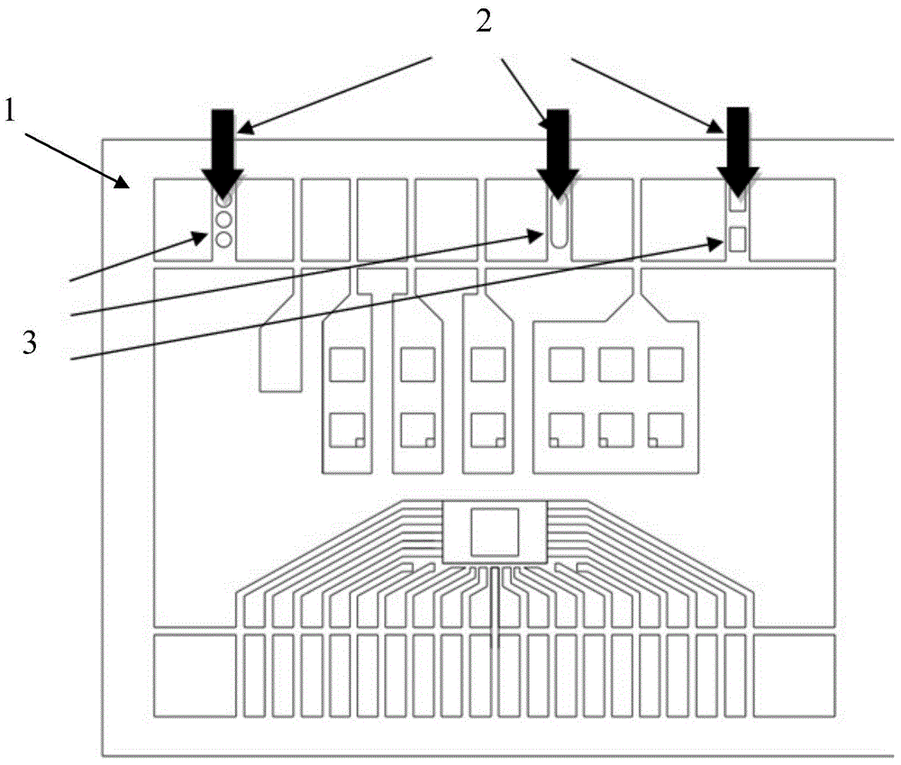 Plastic packaging type IPM lead wire framework injection moulding guider