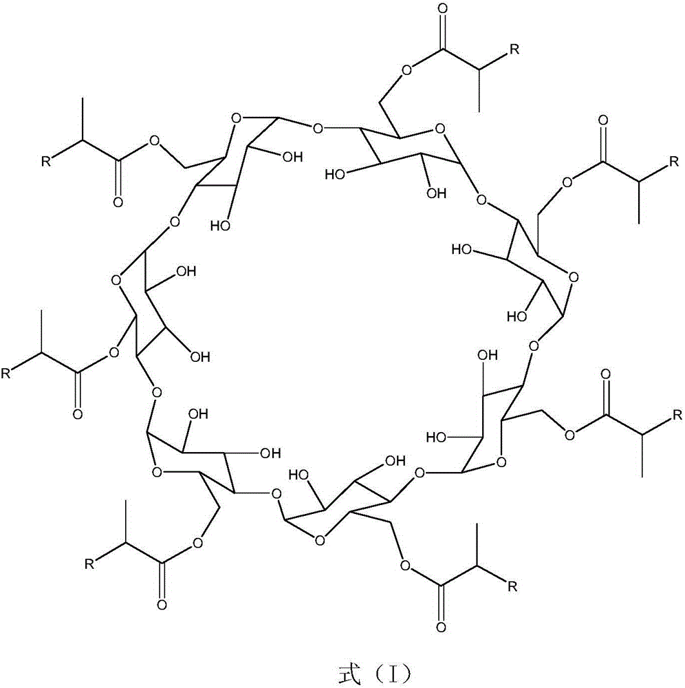Star-like amphoteric polycarboxylate superplasticizer with efficient anti-mudding function and preparation method thereof