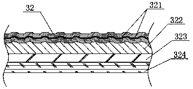 An anti-seepage structure for groundwater