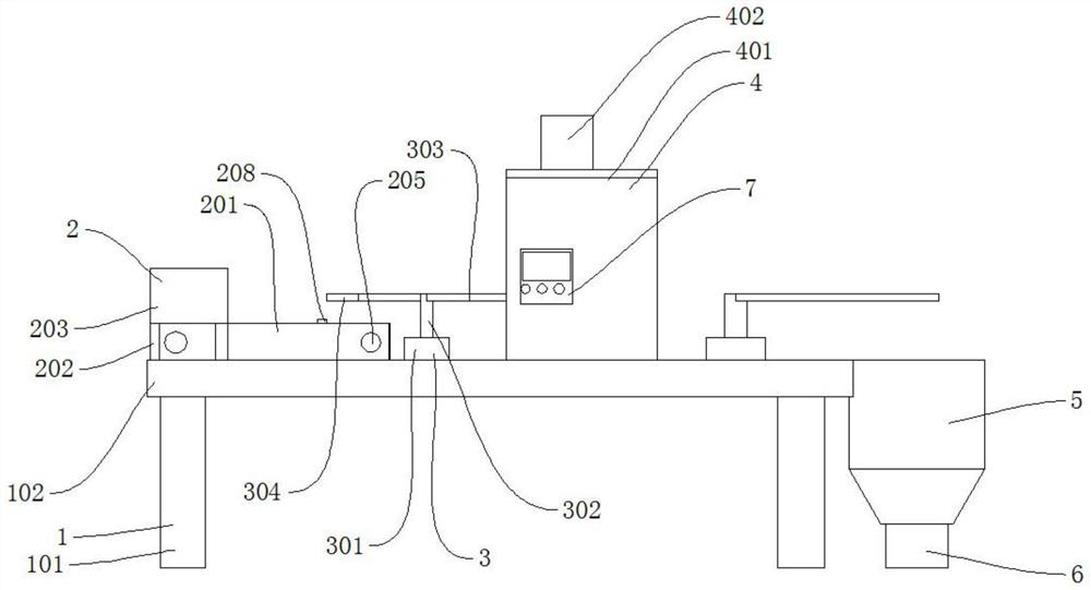 Impressing equipment for metal product processing and using method of impressing equipment