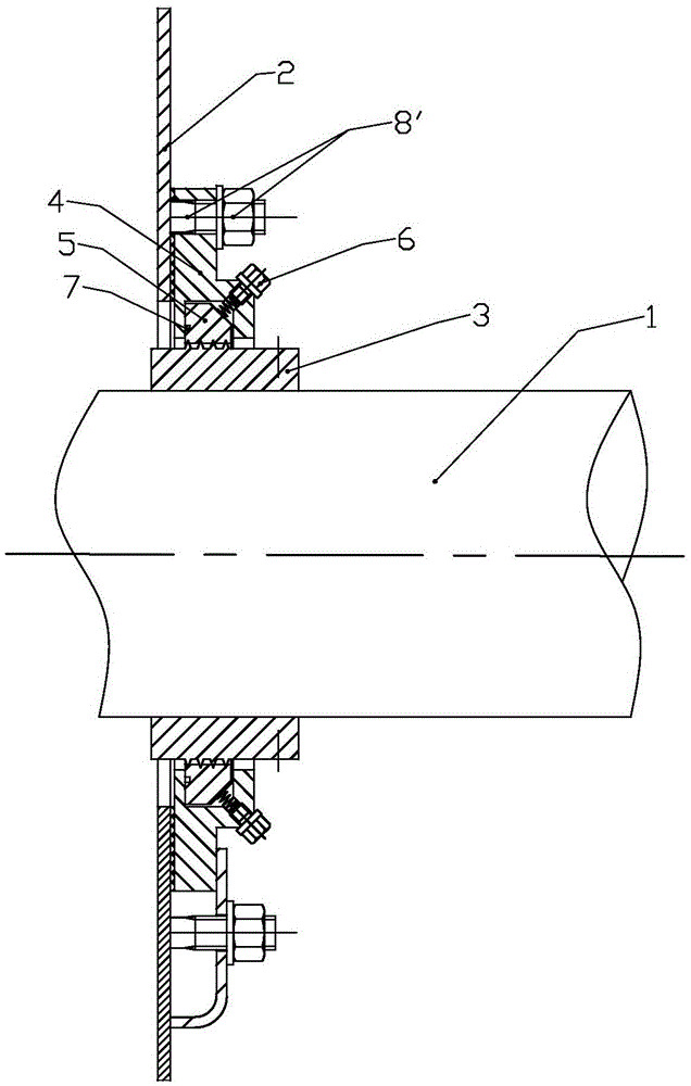 A Comb Elastic Adaptive Sealing Structure