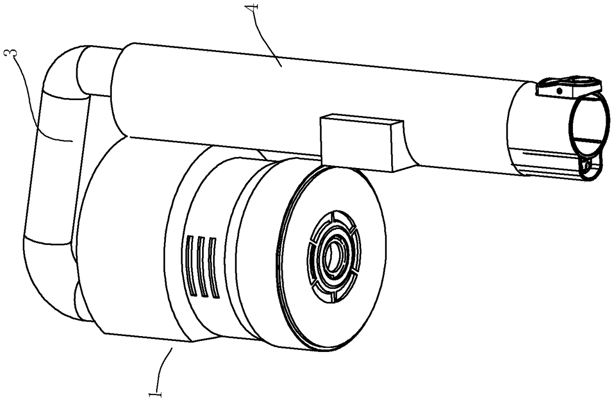 Dust cup device and relevant dust collector