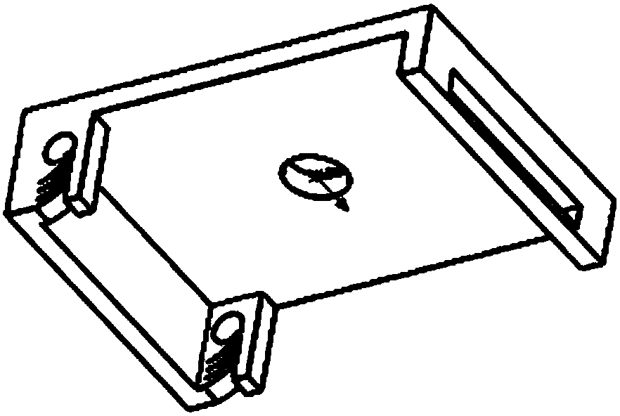 A connection assembly between a battery tab and a cover plate