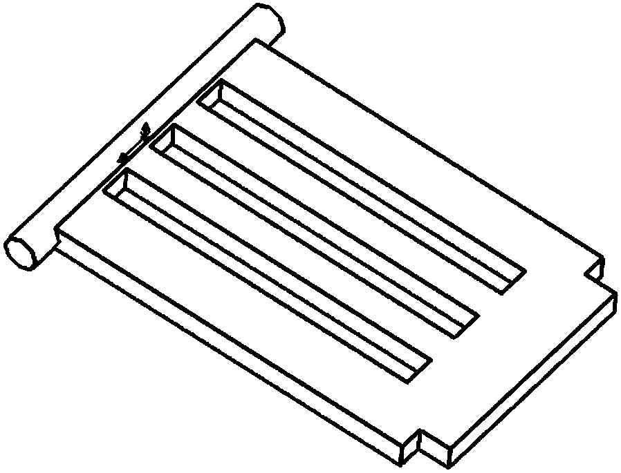 A connection assembly between a battery tab and a cover plate