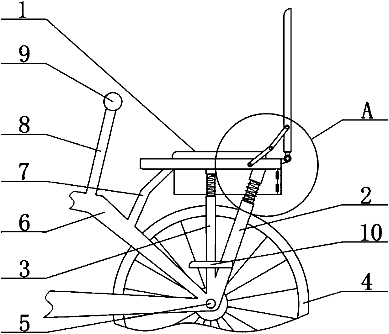 Multifunctional bicycle rear seat