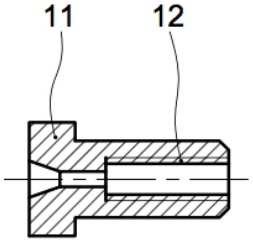 Welding wire conveying channel reinforcing device special for gas metal arc welding equipment