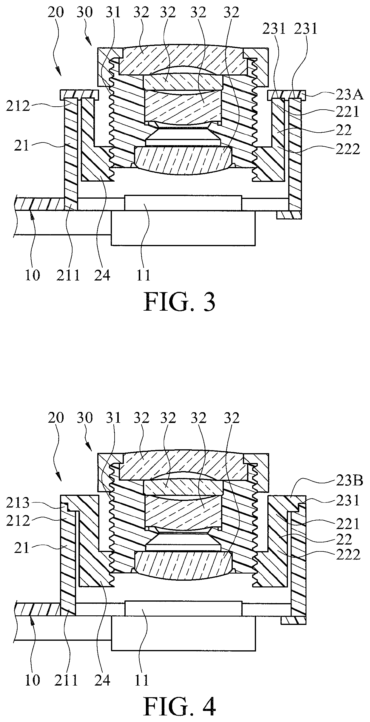 Camera capable of automatically compensating focal length