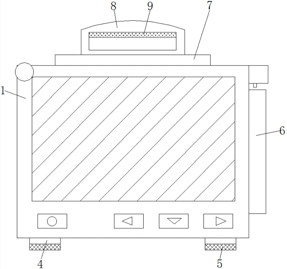 Convenient-to-maintain electric instrument for environmental protection