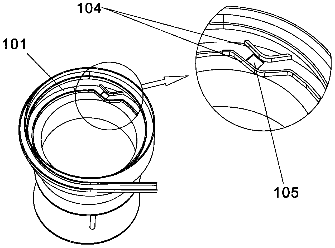 Method applied to correcting, pushing, rinsing, conveying, filling, cap transporting, cushion transporting, punching, extruding and cap screwing of filling bottles