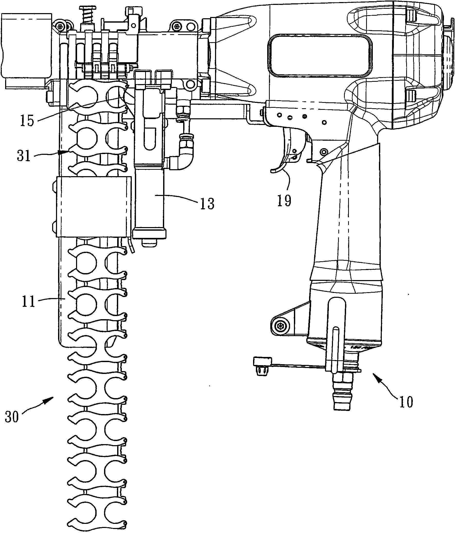 Installation method of fasteners