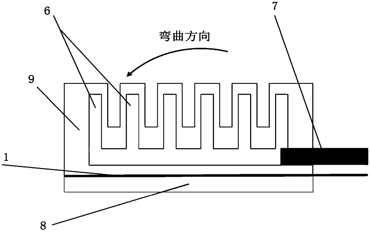 Flexible adaptive massage hand with FBG sensing