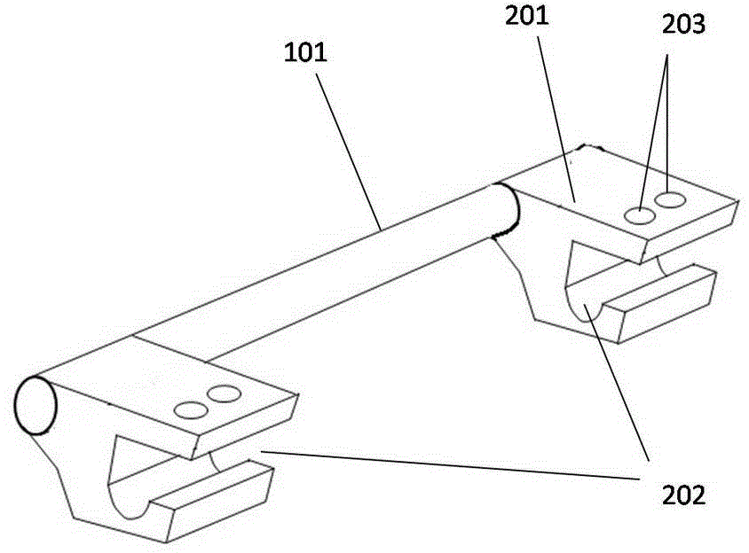 Auxiliary spine internal fixation device and use method thereof