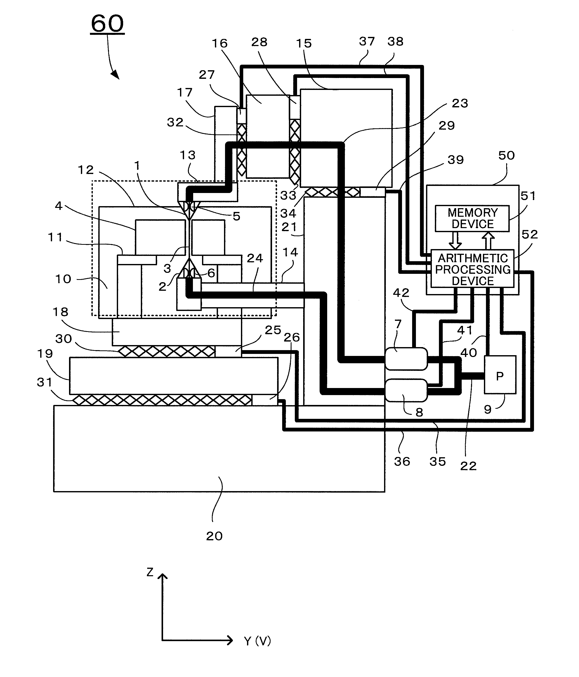 Wire electric discharge machine having function of compensating position of wire electrode