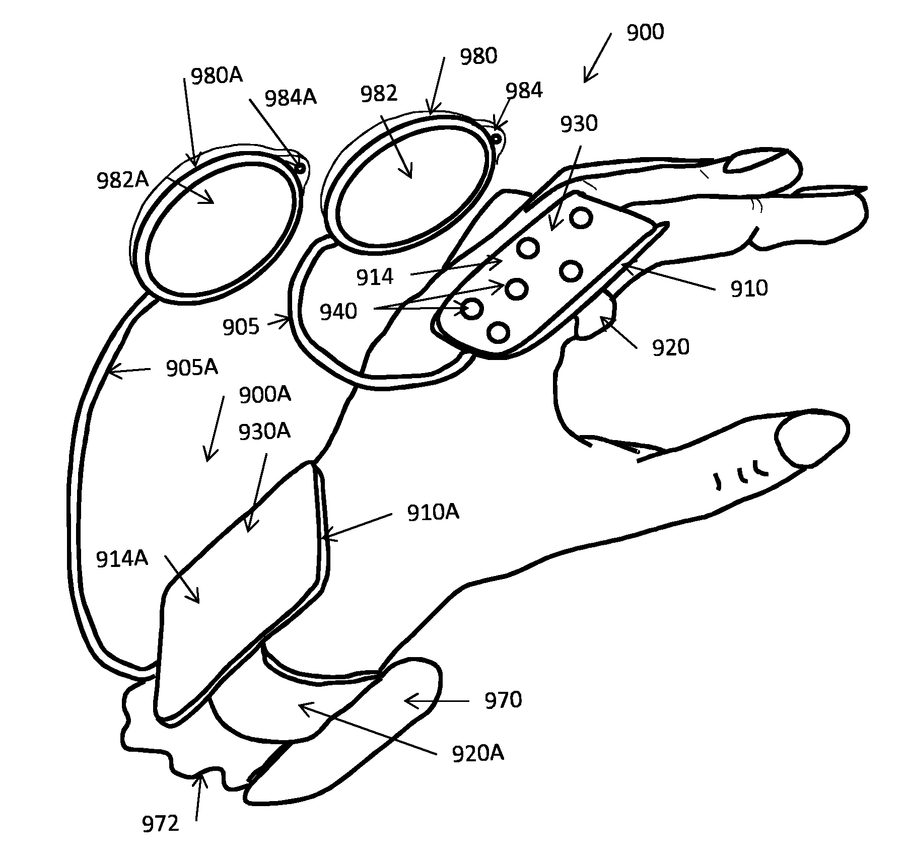 Apparatus for assisting in handling small items