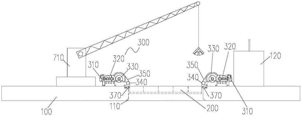 Box-type deepwater positioning throwing boat and usage method thereof