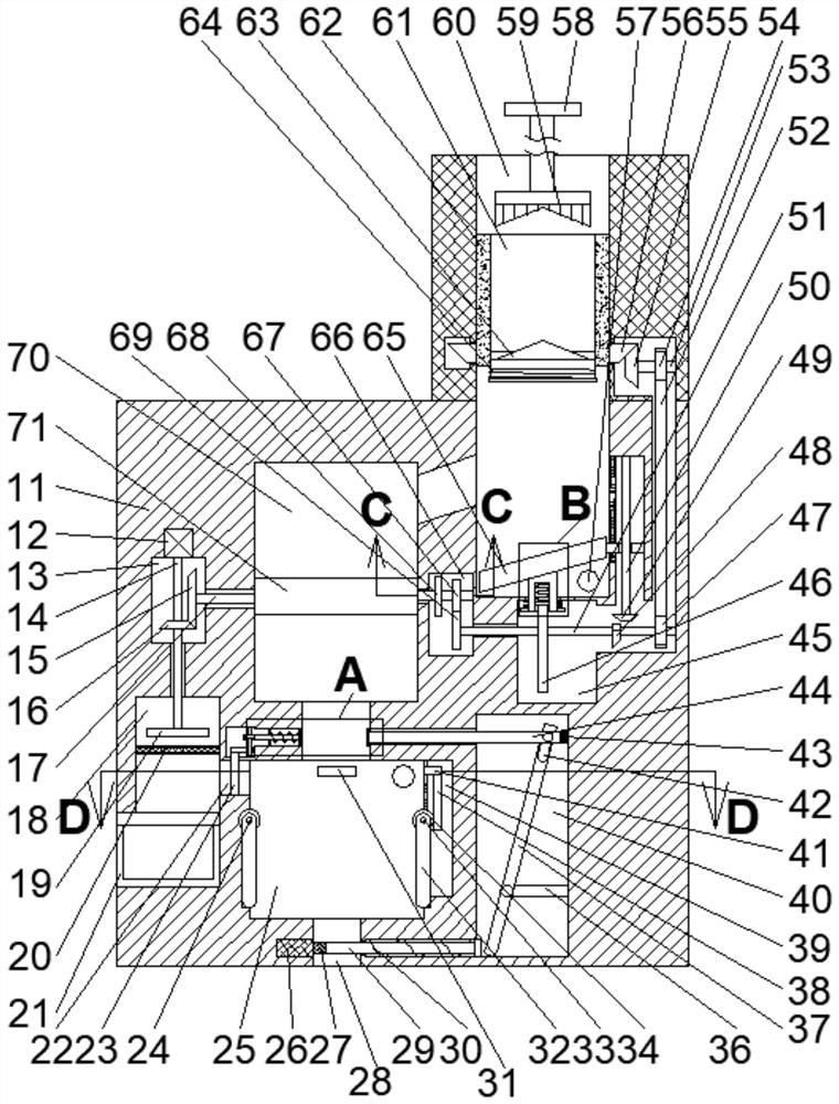 Storage card crushing, separating and recycling device