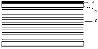 Rigid fiberglass-free photoelectric printed board and machining method thereof