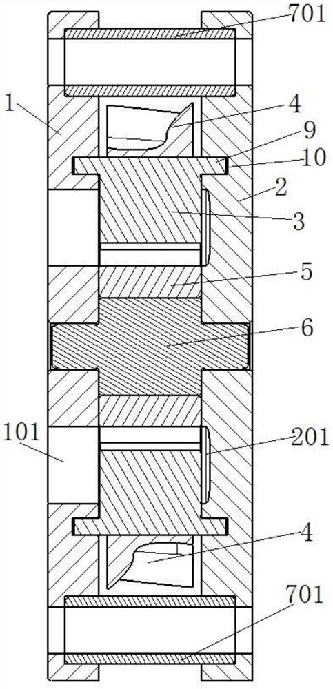 Novel mechanical oil pump driven by main reduction gear