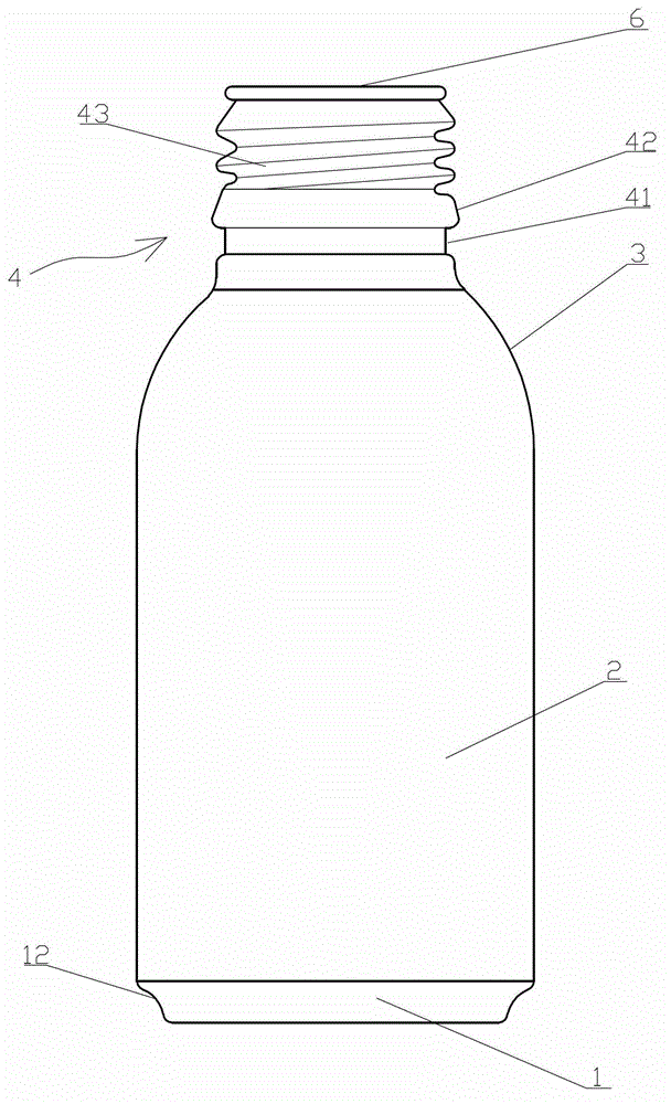 Aluminium screw-on packaging jar and manufacturing method thereof