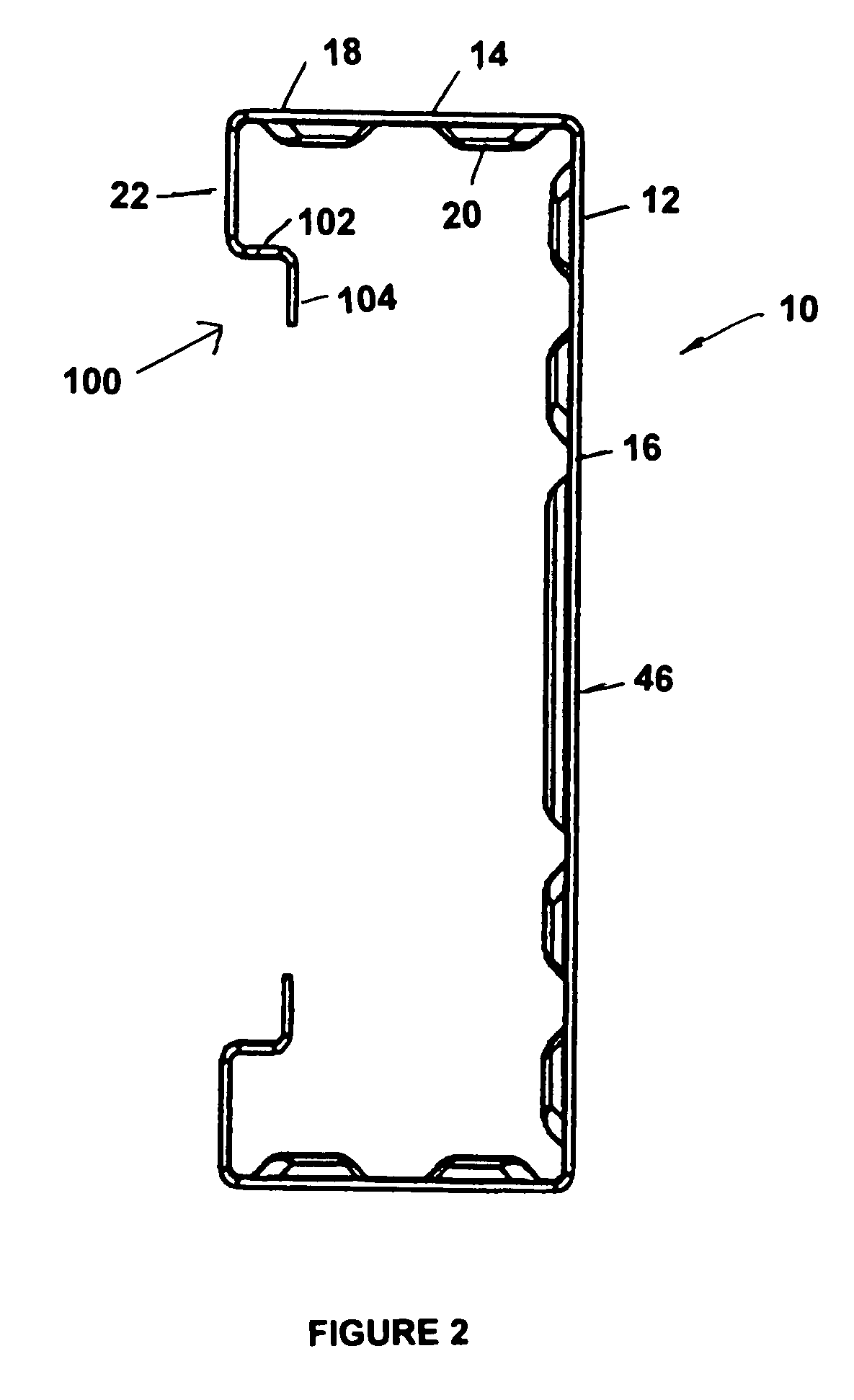 Light steel structural members