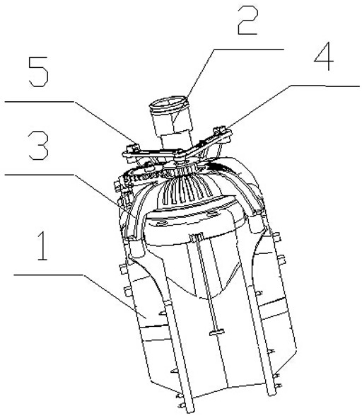 A gas meter movement